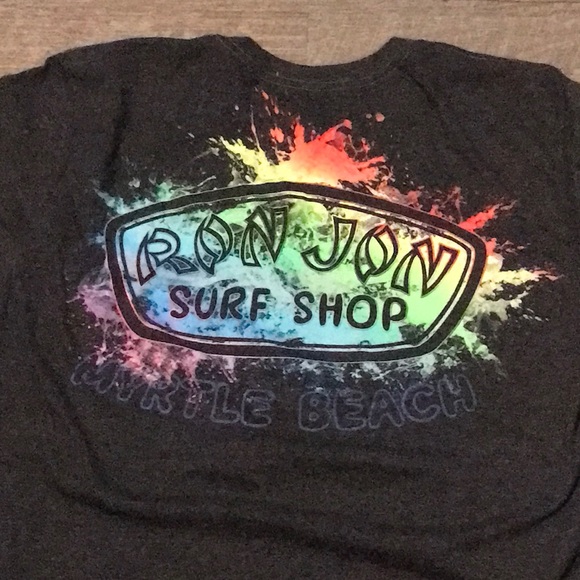 Ron Jon Shirts | Ron Jon Surf Shop Long Sleeve Tshirt Rainbow L | Poshmark